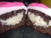 Cupcakes Minie Rosa detalhe interno