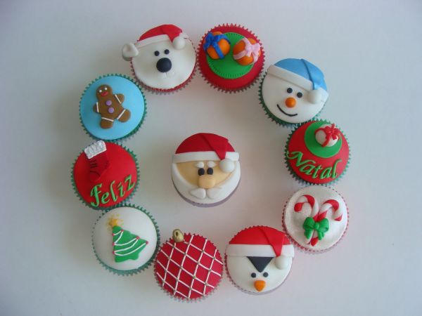 Cupcakes de Natal